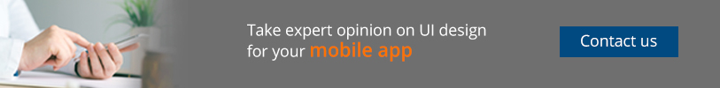 Take expert opinion on UI design for your mobile app