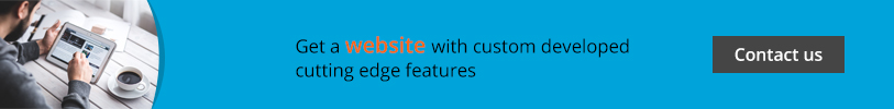 Get Website with custom developed cutting edge features