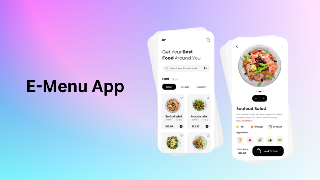 E-Menu App